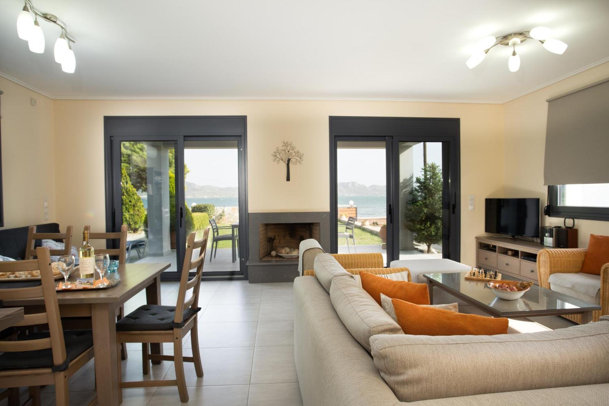 Villa Aggemari Apidias Lakos ภายนอก รูปภาพ