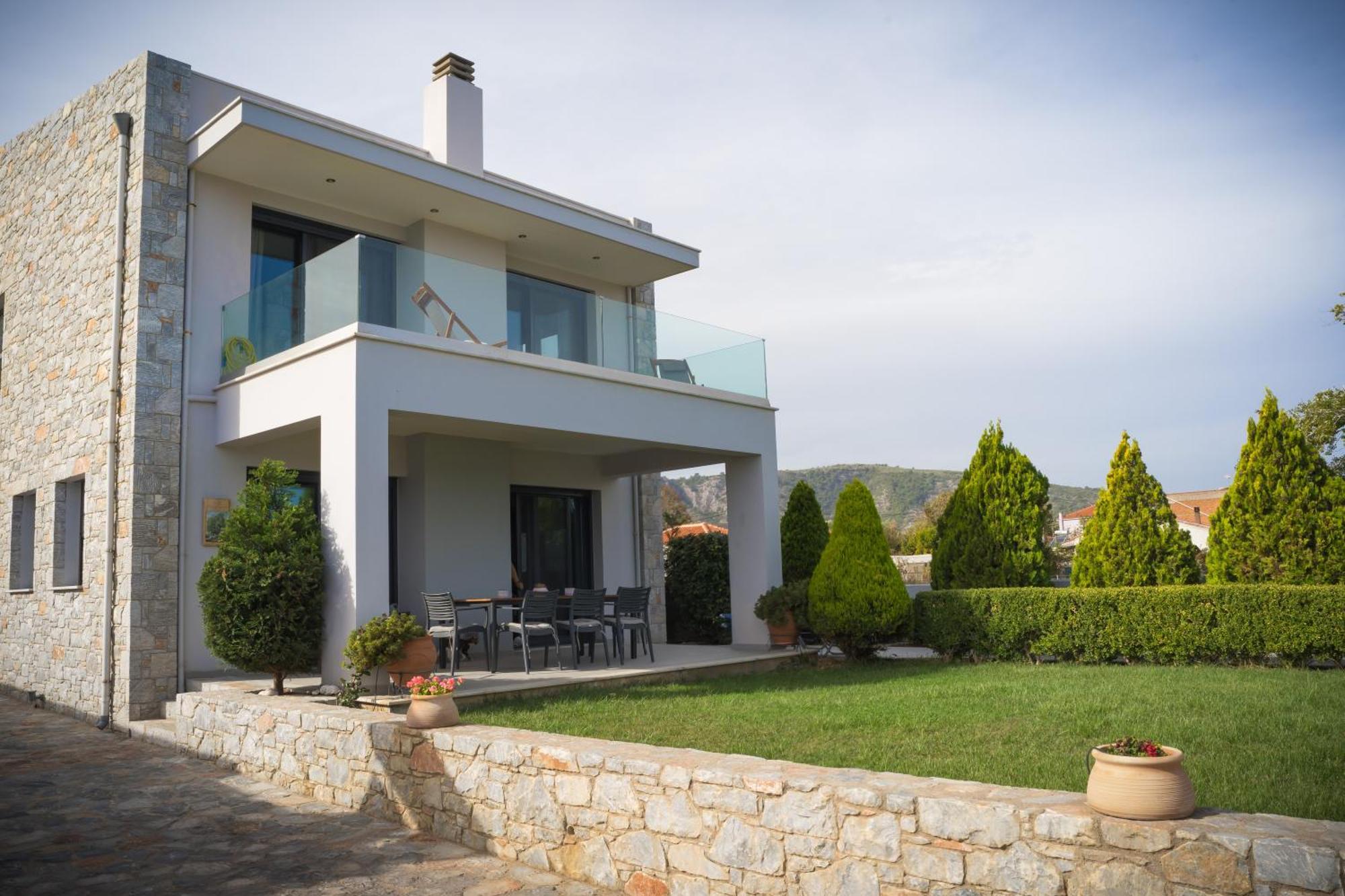 Villa Aggemari Apidias Lakos ภายนอก รูปภาพ