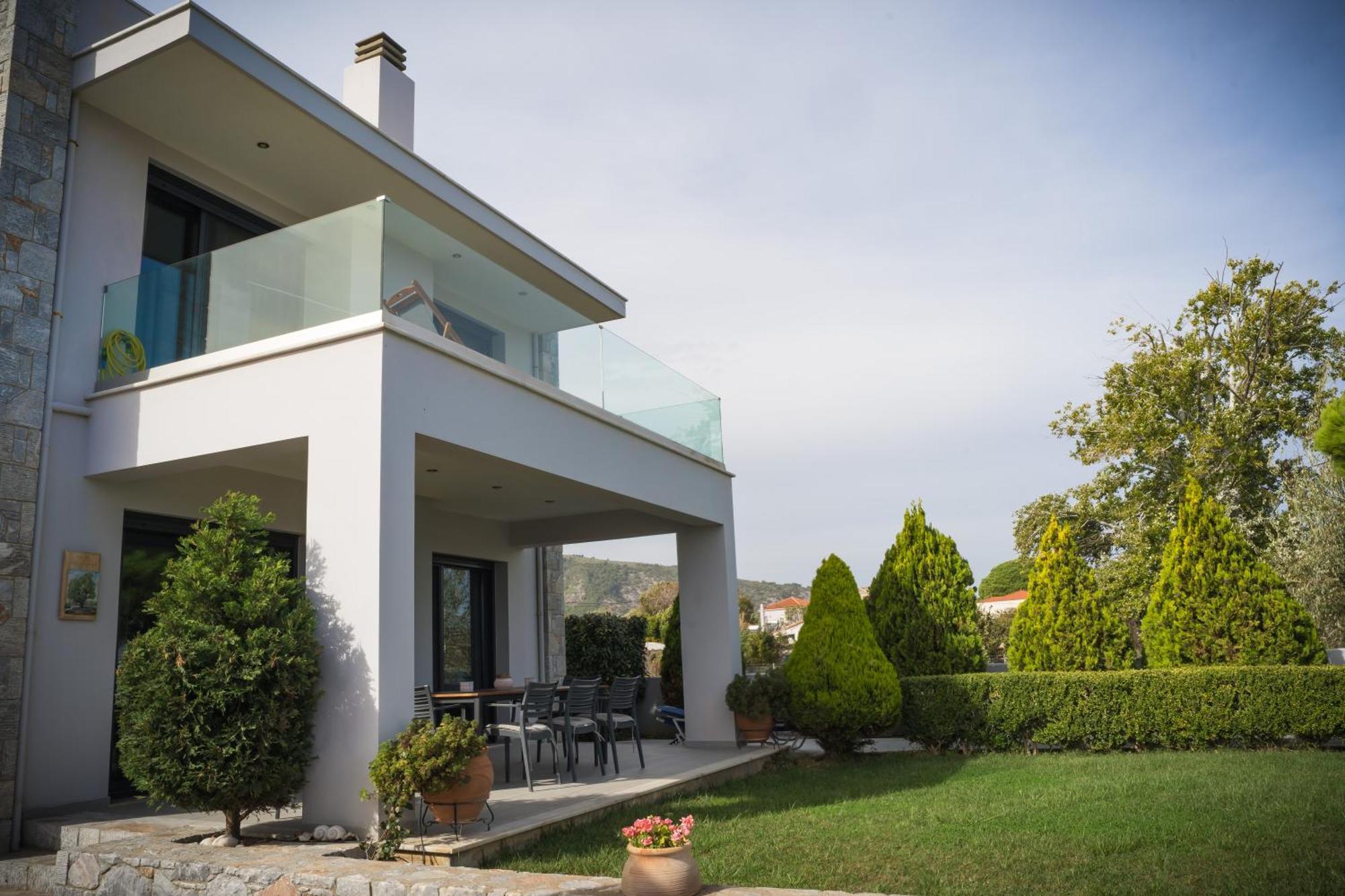Villa Aggemari Apidias Lakos ภายนอก รูปภาพ