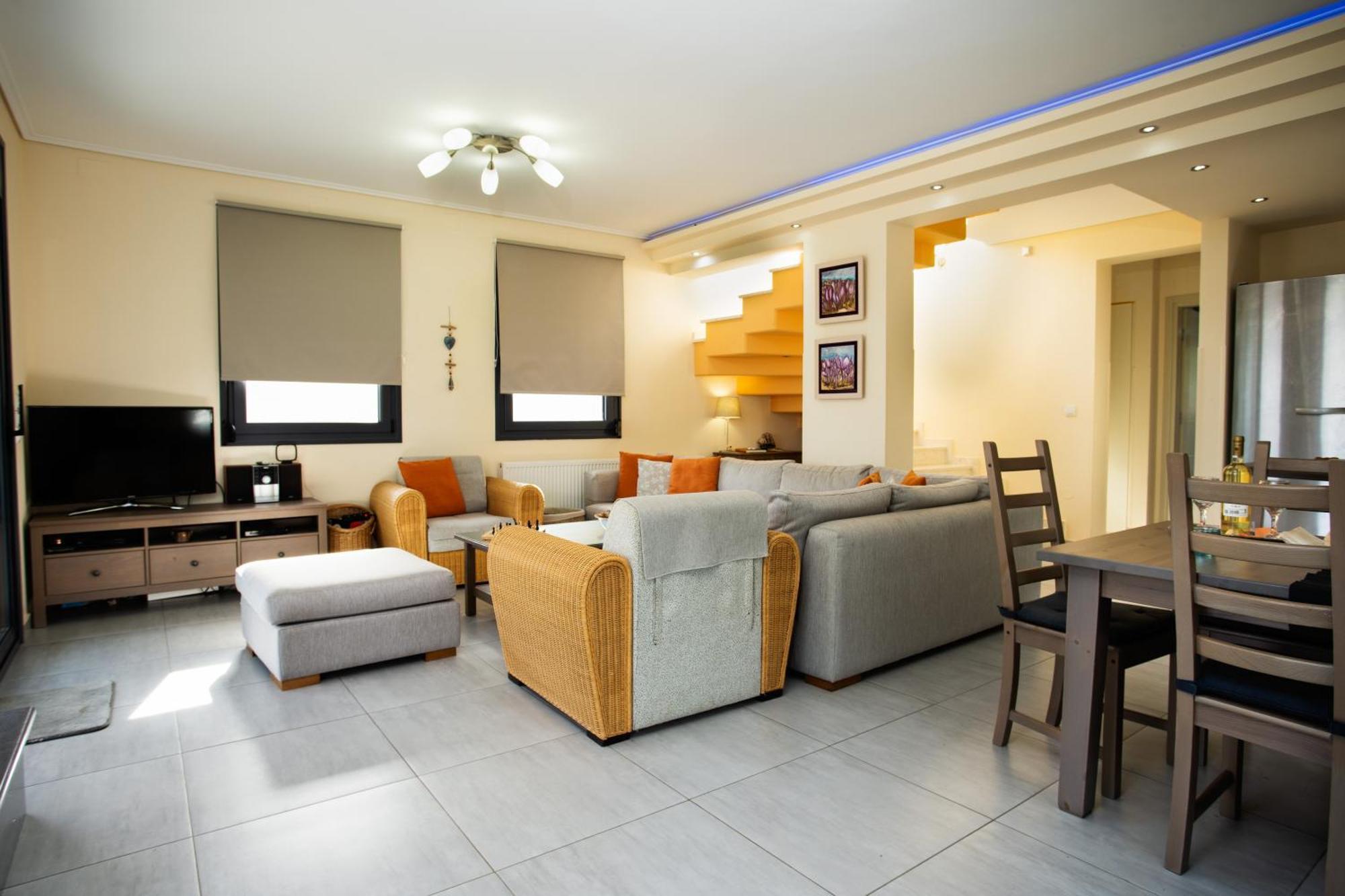 Villa Aggemari Apidias Lakos ภายนอก รูปภาพ