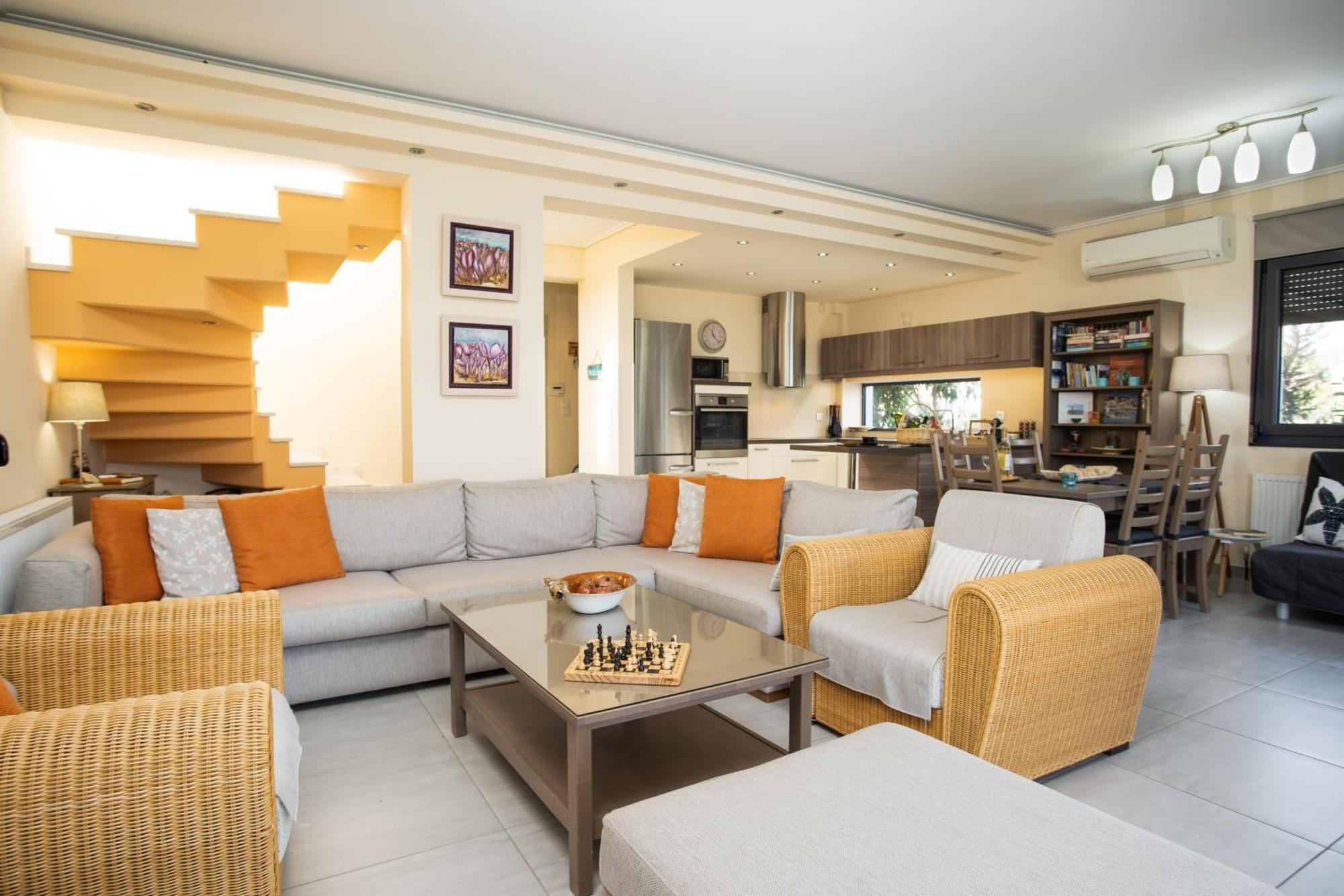 Villa Aggemari Apidias Lakos ภายนอก รูปภาพ